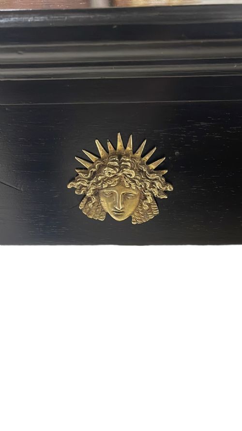 FRENCH EMPIRE EBONIZED WRITING TABLE - ADDITIONAL PHOTO 3