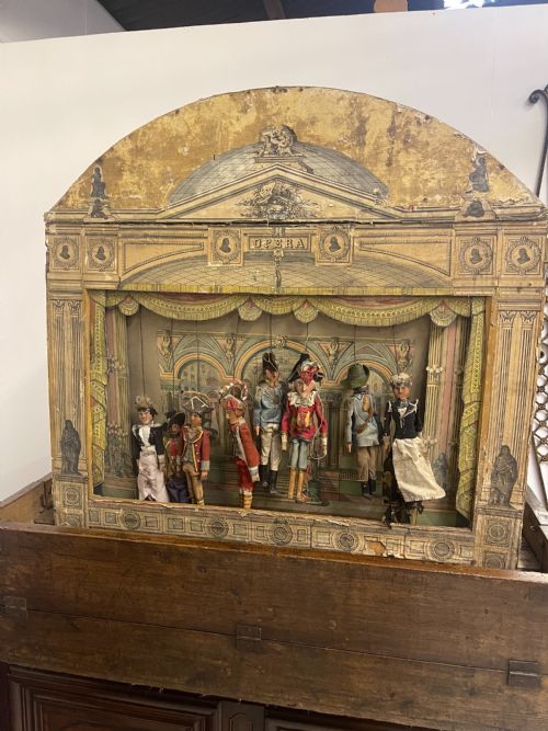 ANTIQUE PUPPET THEATER - ADDITIONAL PHOTO 1