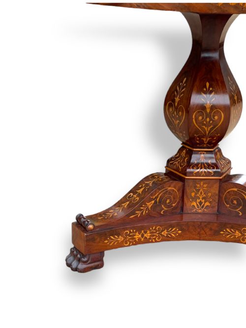 MARBLE TOP GUERIDON - ADDITIONAL PHOTO 3