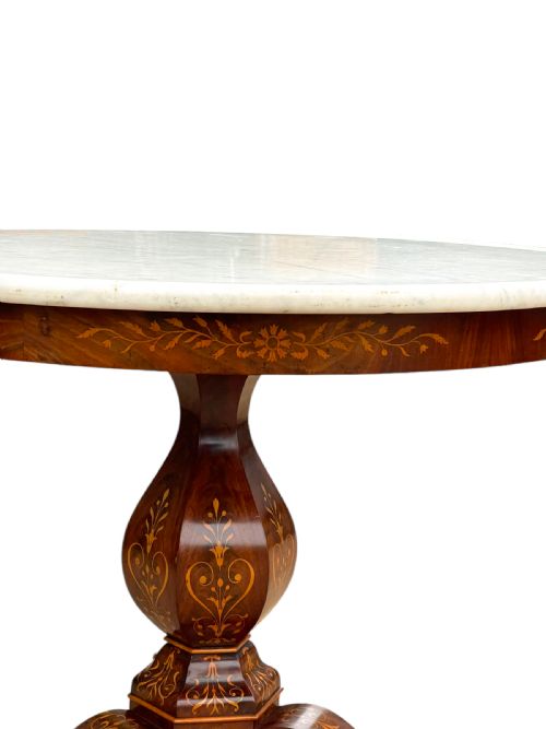 MARBLE TOP GUERIDON - ADDITIONAL PHOTO 4
