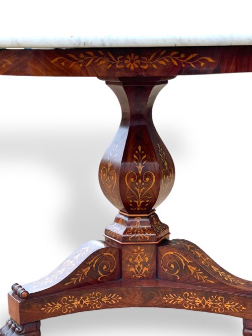MARBLE TOP GUERIDON - ADDITIONAL PHOTO 6