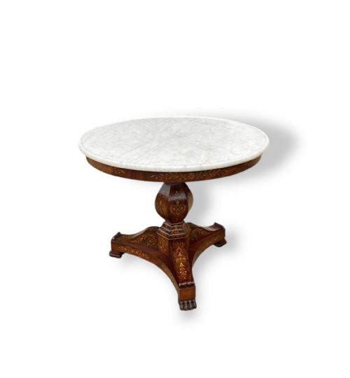 MARBLE TOP GUERIDON - ADDITIONAL PHOTO 8