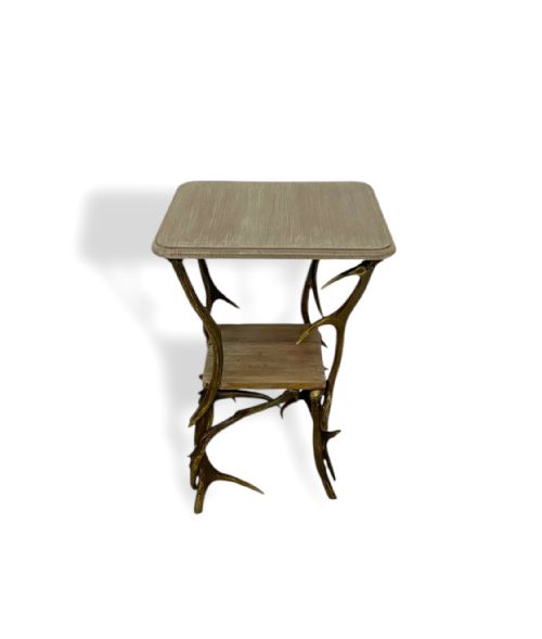DEER ANTLER OCCASIONAL TABLE - ADDITIONAL PHOTO 3