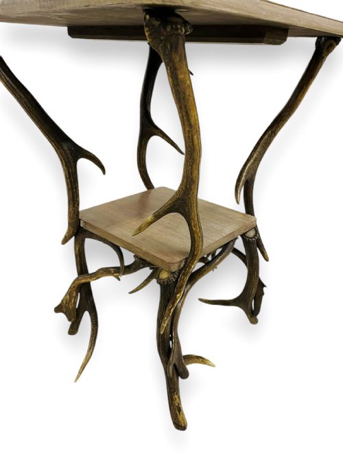 DEER ANTLER OCCASIONAL TABLE - ADDITIONAL PHOTO 5