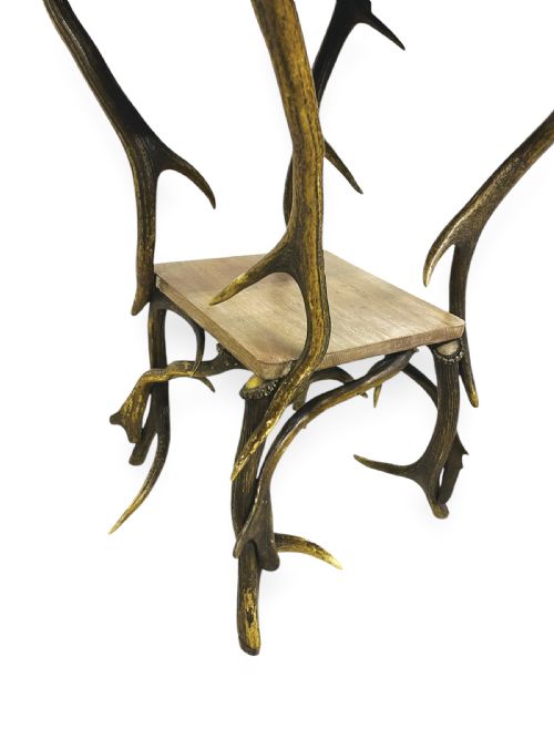 DEER ANTLER OCCASIONAL TABLE - ADDITIONAL PHOTO 6