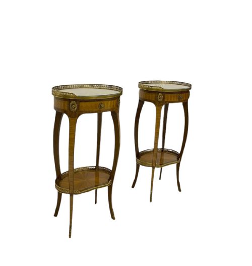 PAIR OF OCCASIONAL TABLES - ADDITIONAL PHOTO 6
