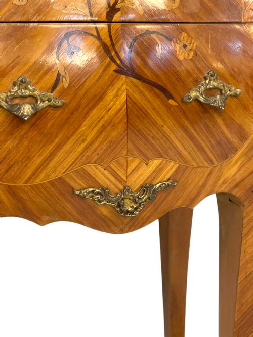 FRENCH MARBLE TOP NIGHTSTANDS - ADDITIONAL PHOTO 5