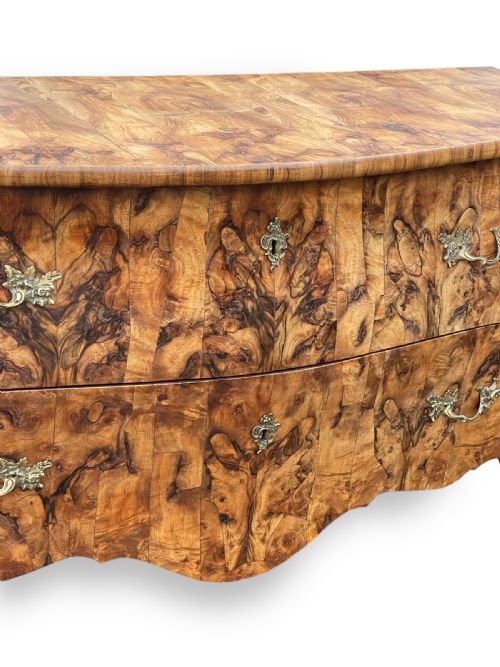PAIR OF ITALIAN OLIVE WOOD COMMODES - ADDITIONAL PHOTO 7
