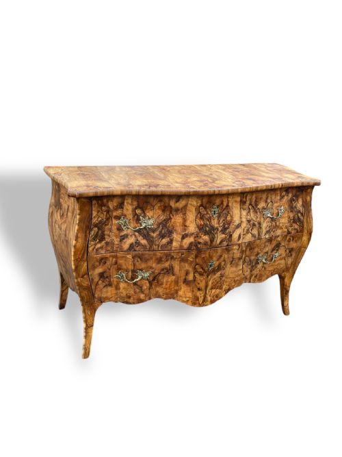 PAIR OF ITALIAN OLIVE WOOD COMMODES - ADDITIONAL PHOTO 8
