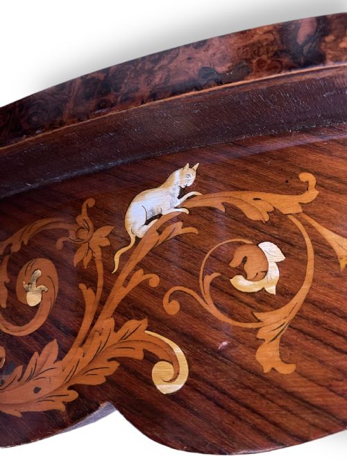 INLAID ROUND TABLE - ADDITIONAL PHOTO 5