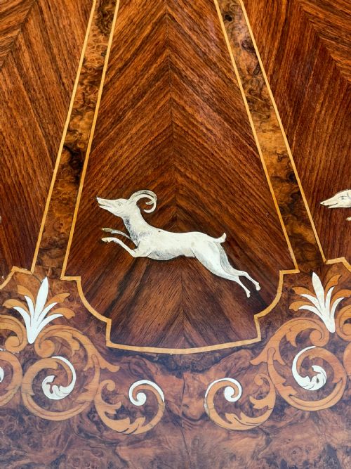 INLAID ROUND TABLE - ADDITIONAL PHOTO 10