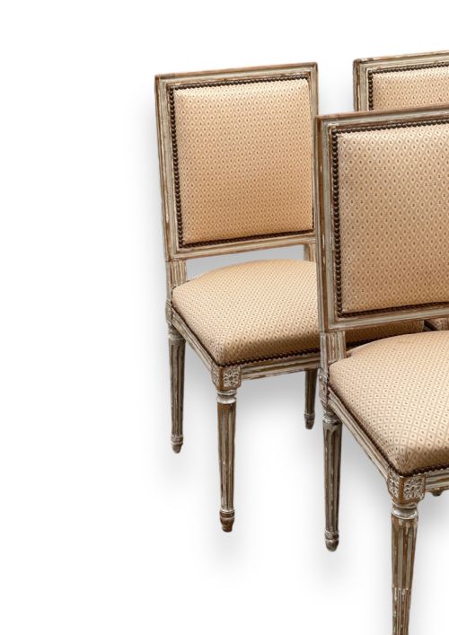 SET OF 6 FRENCH 19TH CENTURY DINING CHAIRS - ADDITIONAL PHOTO 2