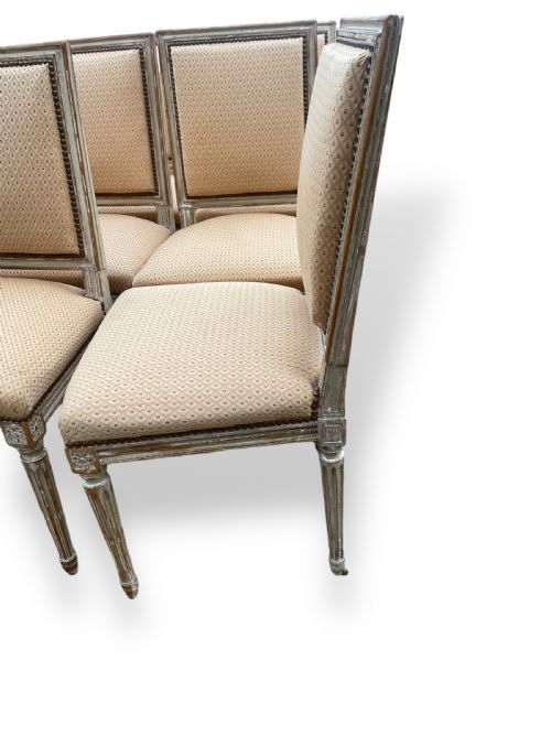 SET OF 6 FRENCH 19TH CENTURY DINING CHAIRS - ADDITIONAL PHOTO 8