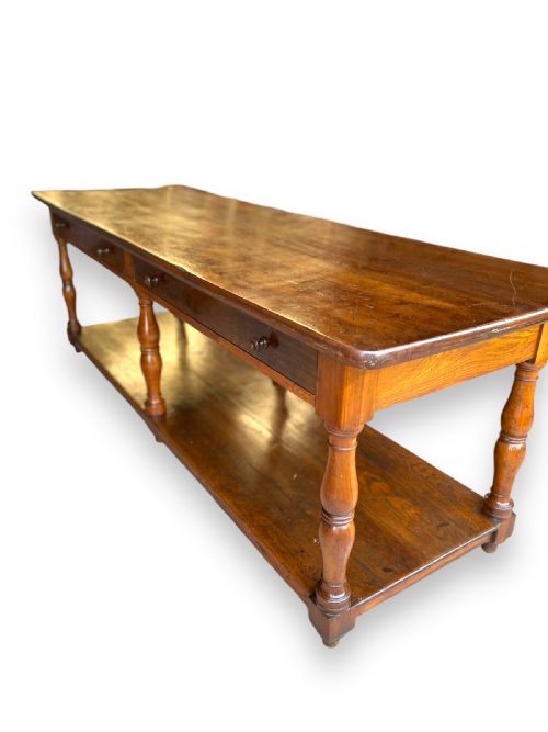 19th century french drapers table - CATEGORY: ANTIQUE TABLES - DATED 19TH CENTURY
