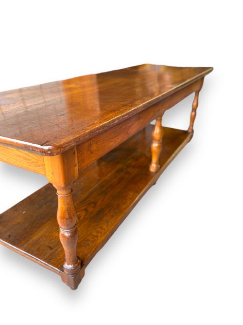 19TH CENTURY FRENCH DRAPERS TABLE - ADDITIONAL PHOTO 3