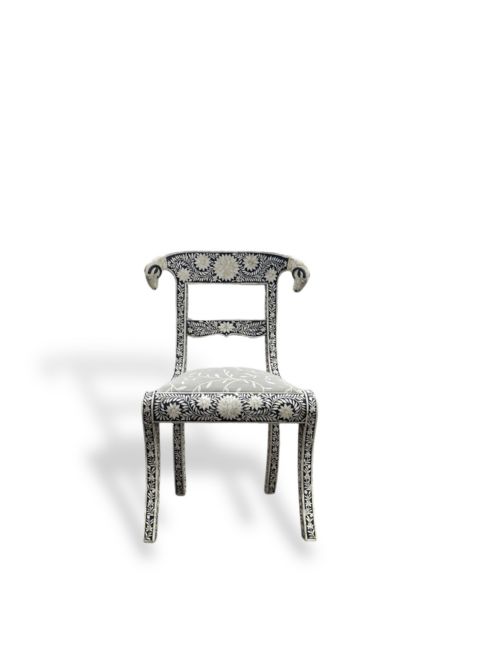 ANGLO INDIAN INLAID BONE CHAIR - ADDITIONAL PHOTO 1
