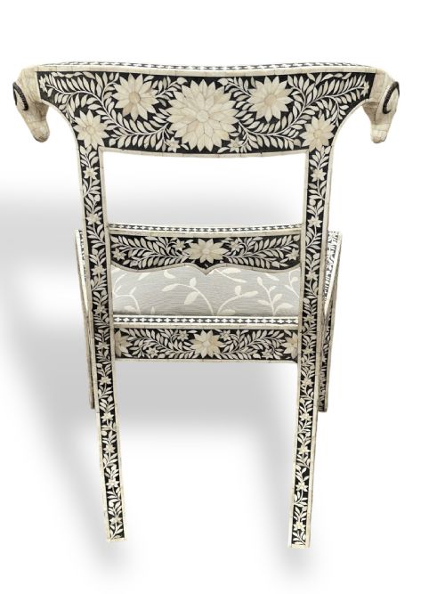 ANGLO INDIAN INLAID BONE CHAIR - ADDITIONAL PHOTO 8