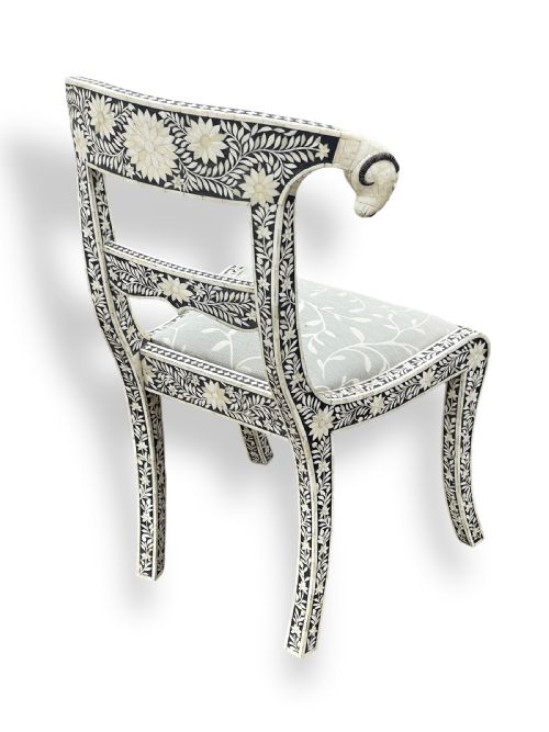 ANGLO INDIAN INLAID BONE CHAIR - ADDITIONAL PHOTO 9