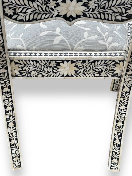 ANGLO INDIAN INLAID BONE CHAIR - ADDITIONAL PHOTO 11