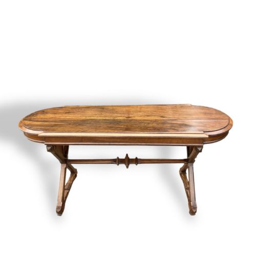 19TH CENTURY WALNUT CENTRE TABLE - ADDITIONAL PHOTO 11