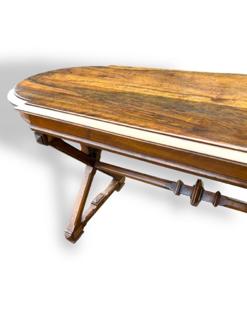 19TH CENTURY WALNUT CENTRE TABLE - ADDITIONAL PHOTO 15