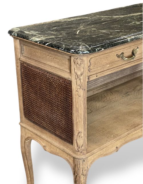 FRENCH MARBLE TOP BUFFET MADE BY KRIEGER OF PARIS - ADDITIONAL PHOTO 7