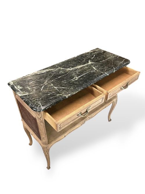 FRENCH MARBLE TOP BUFFET MADE BY KRIEGER OF PARIS - ADDITIONAL PHOTO 11