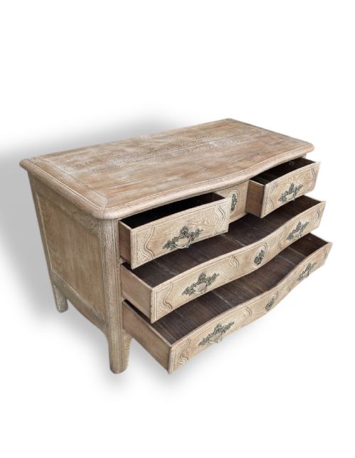 18TH CENTURY OAK COMMODE - ADDITIONAL PHOTO 7