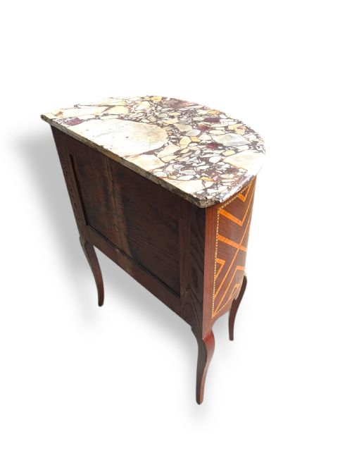 FRENCH MARBLE TOP COMMODE - ADDITIONAL PHOTO 7