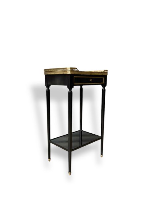 PAIR OF FRENCH LOUIS XVI NIGHTSTANDS - ADDITIONAL PHOTO 7