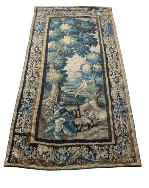 18 th century tapestry - CATEGORY: ANTIQUE MISCELLANEOUS - DATED 18TH CENTURY