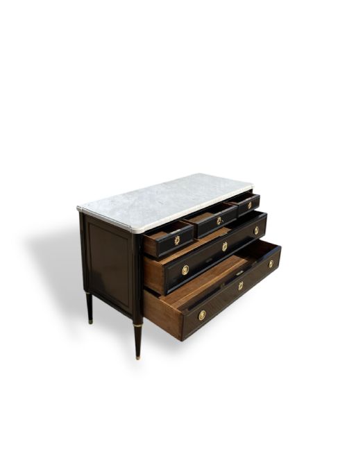 18TH CENTURY FRENCH EBONIZED COMMODE - ADDITIONAL PHOTO 10