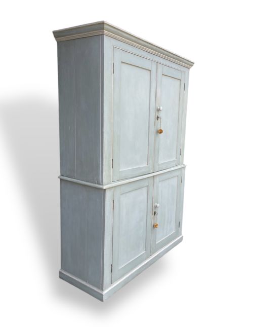 VICTORIAN PAINTED HOUSEKEEPERS CUPBOARD - ADDITIONAL PHOTO 2