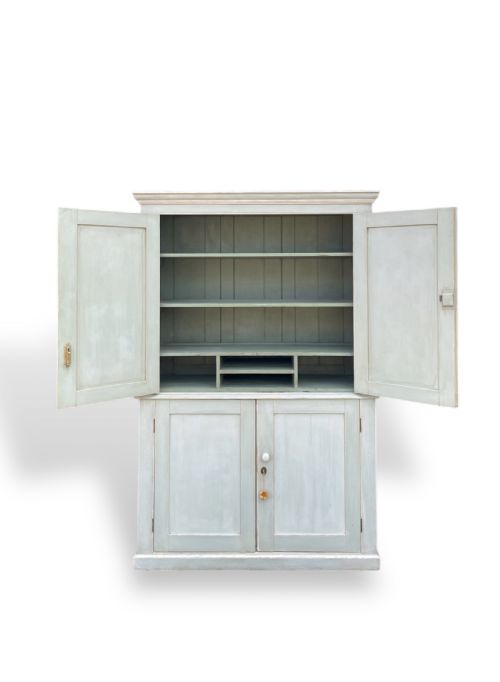 VICTORIAN PAINTED HOUSEKEEPERS CUPBOARD - ADDITIONAL PHOTO 4