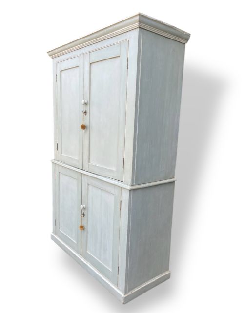 VICTORIAN PAINTED HOUSEKEEPERS CUPBOARD - ADDITIONAL PHOTO 6
