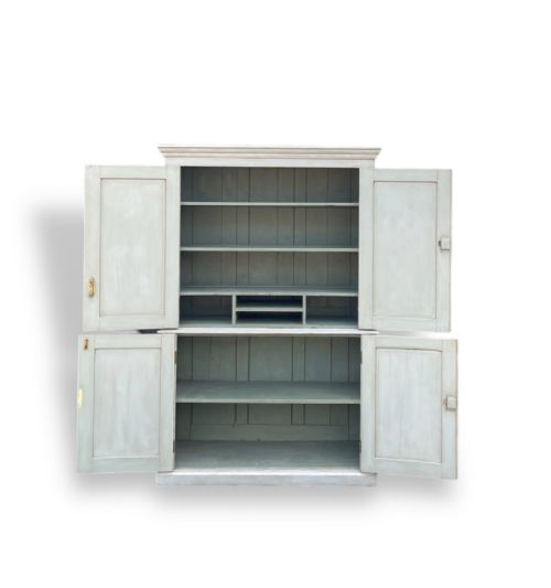 VICTORIAN PAINTED HOUSEKEEPERS CUPBOARD - ADDITIONAL PHOTO 9