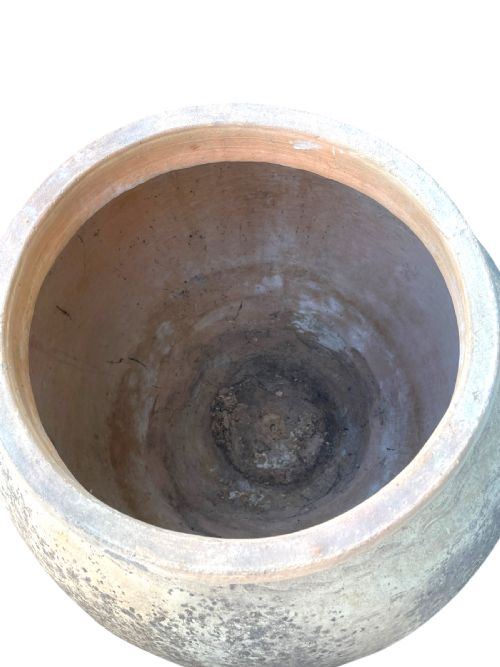 VERY LARGE PAIR OF TERRACOTTA POTS - ADDITIONAL PHOTO 7