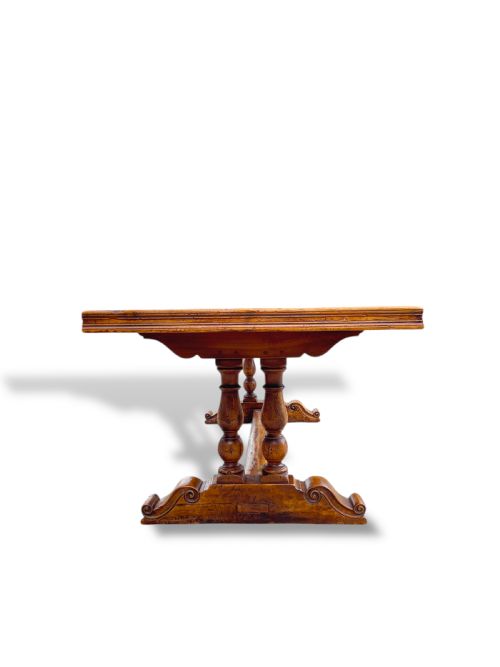 18TH CENTURY STYLE WALNUT REFECTORY TABLE - ADDITIONAL PHOTO 6
