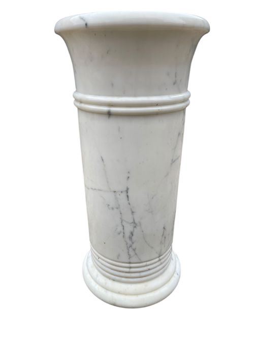 WHITE MARBLE UMBRELLASTICK STAND - ADDITIONAL PHOTO 3