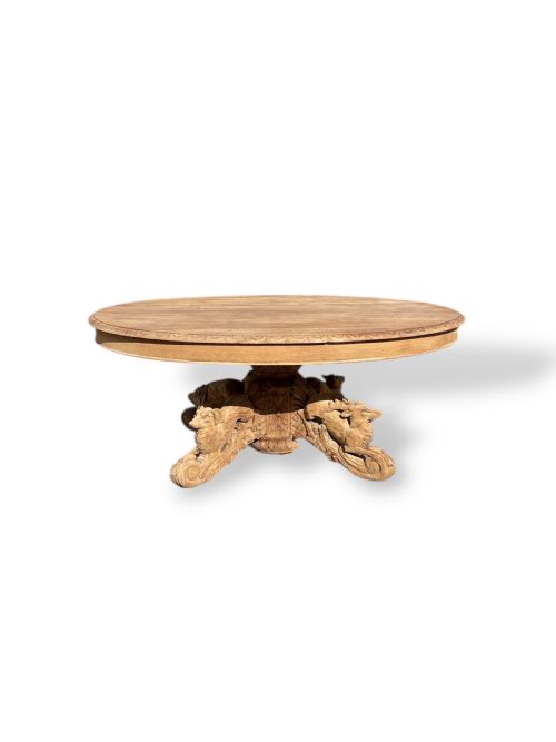 19 TH CENTURY BLACK FOREST TABLE - ADDITIONAL PHOTO 9