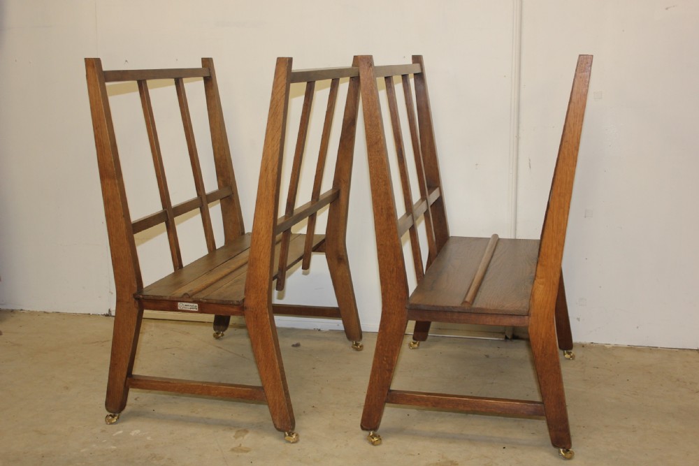 A pair of folio stands magazine stands  View II
