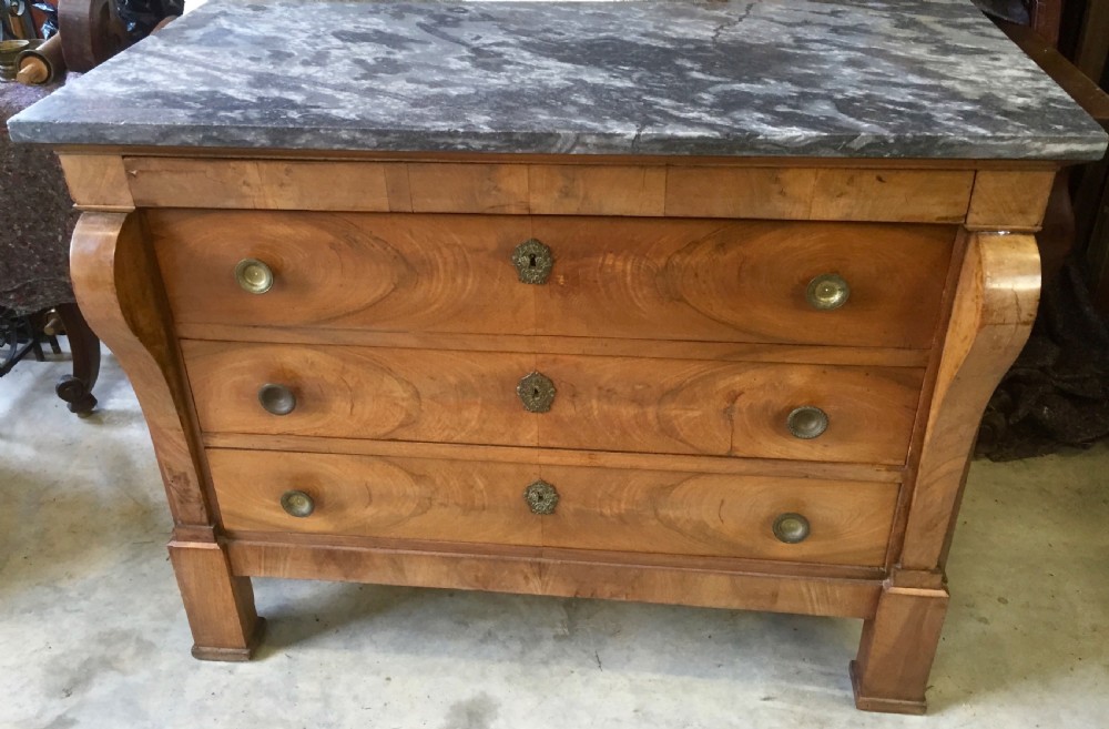 walnut commode chest of drawers