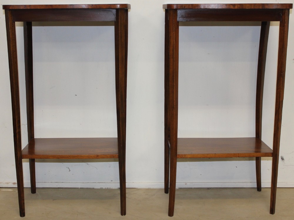 Pair of Lamp Tables View II