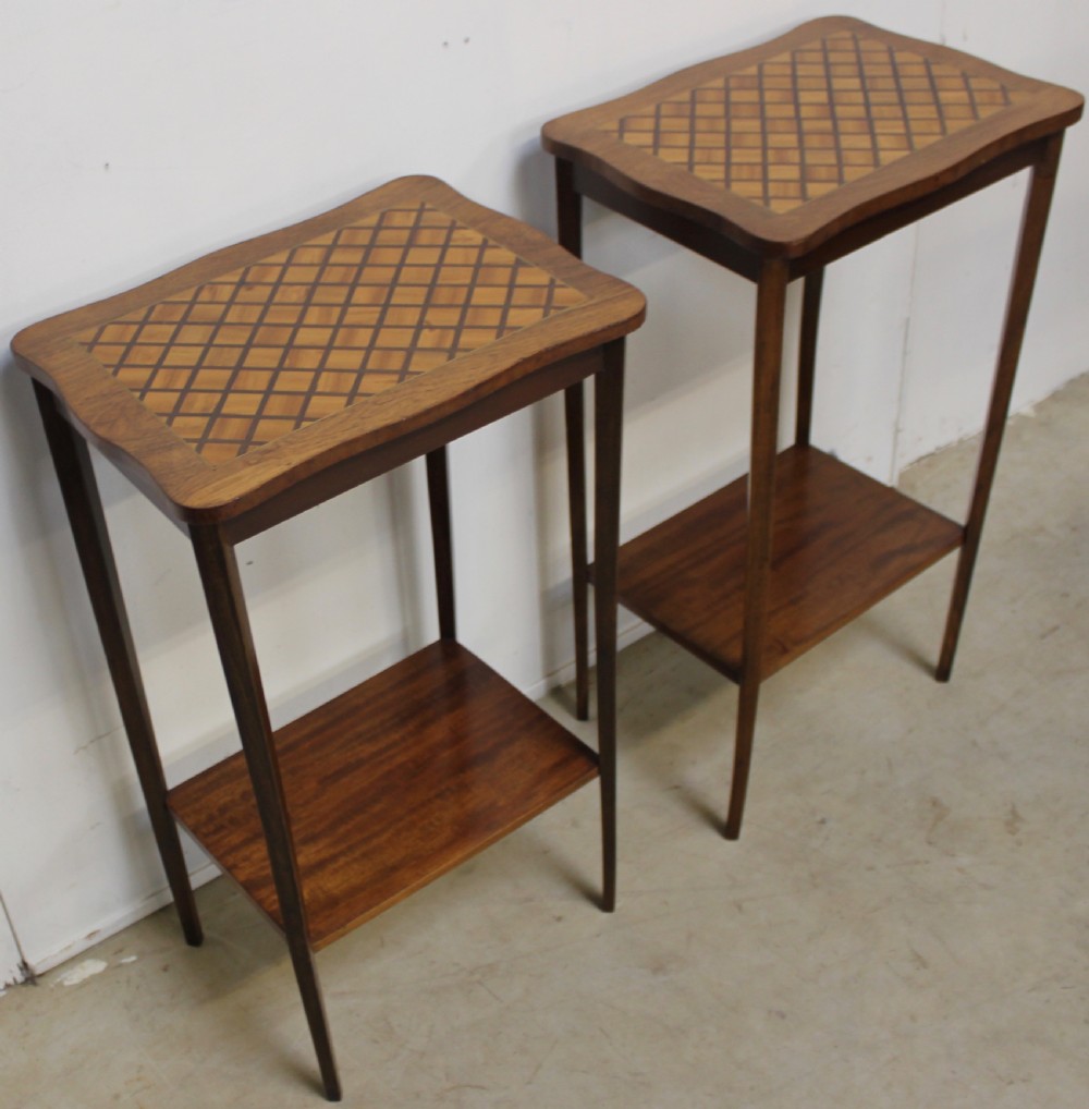 Pair of Lamp Tables View VI