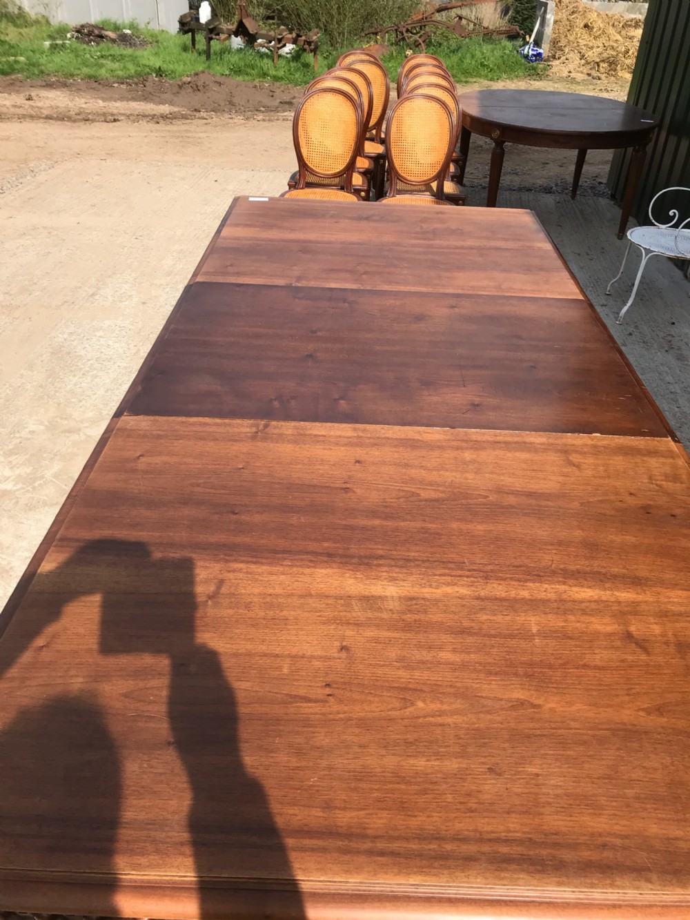 walnut dining table  View II