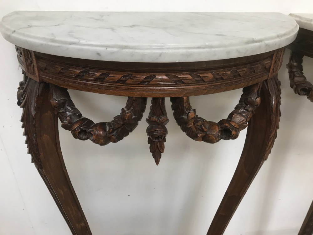 Pair of Console tables View IV