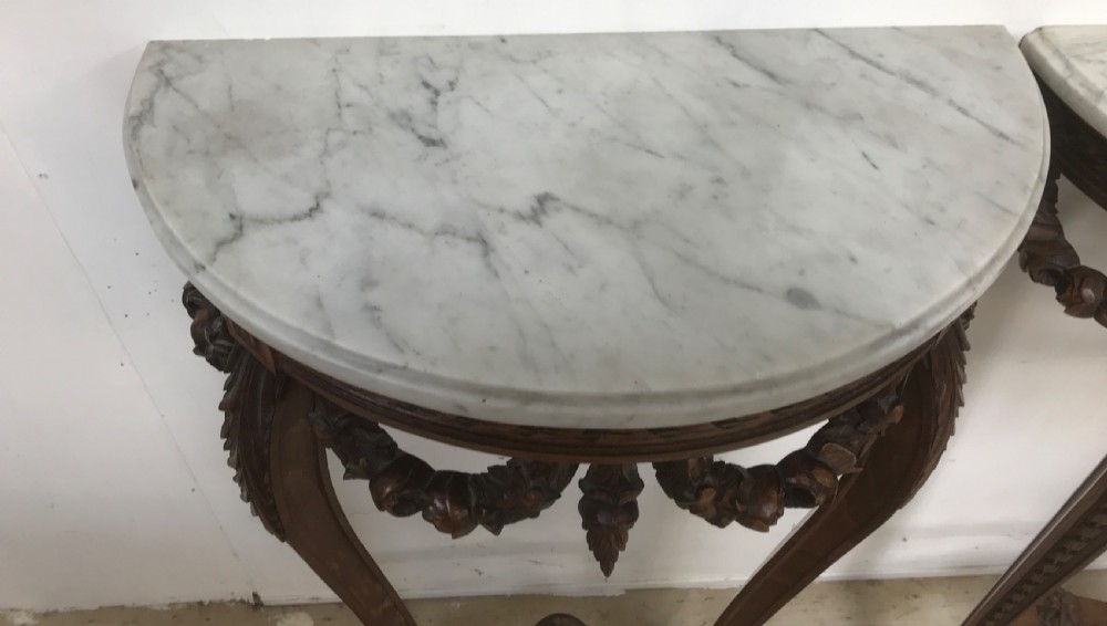 Pair of Console tables View V