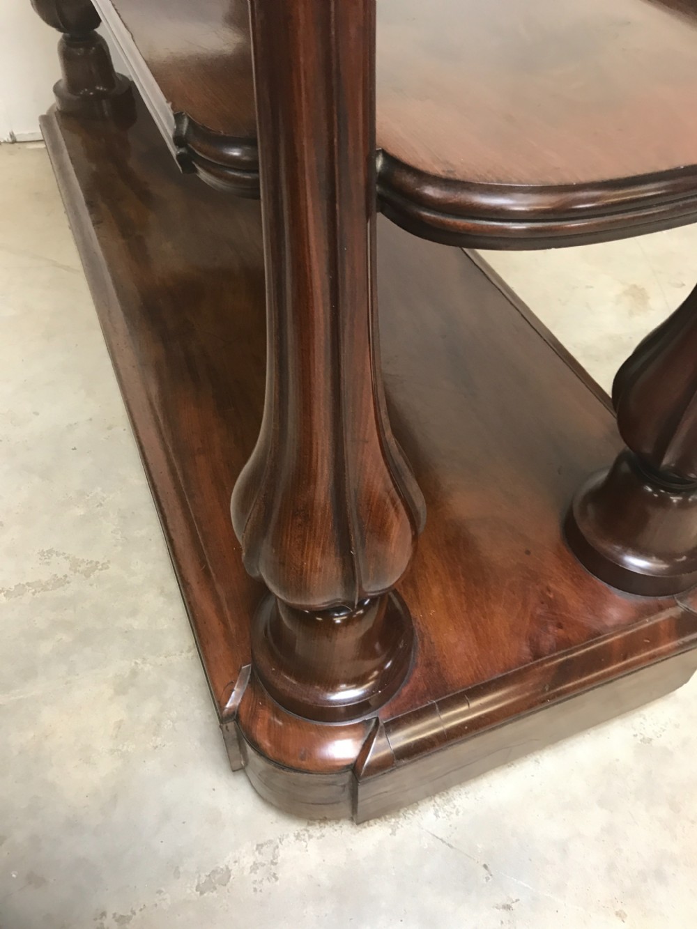 mahogany dumb waiter  View V