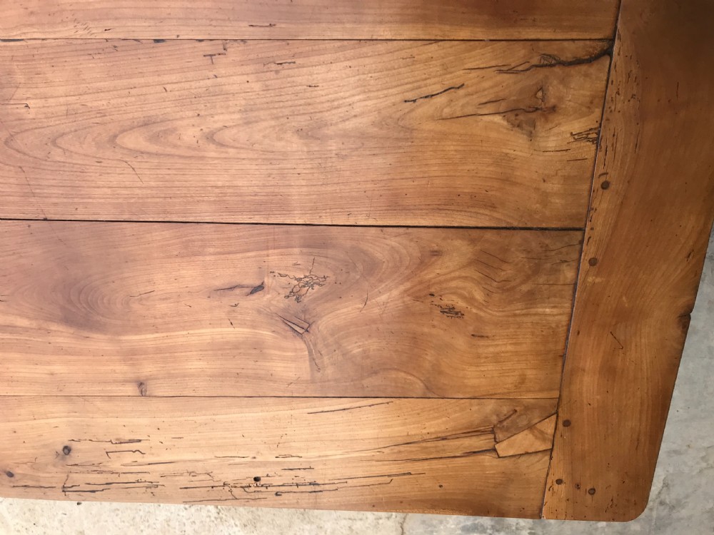 Cherry wood farm house table View IV