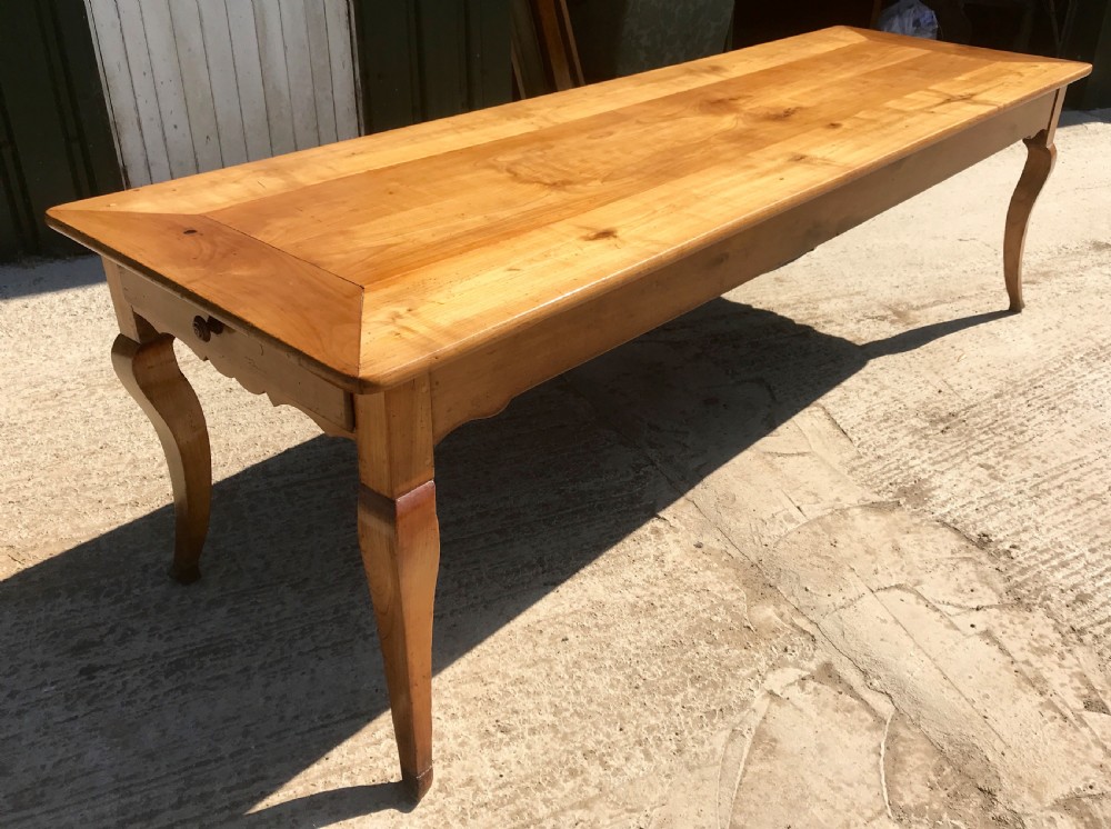 French farm house table in cherry dining table View III